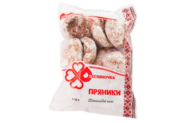 Пряники заварні глазуровані ”Шоколадний смак”    