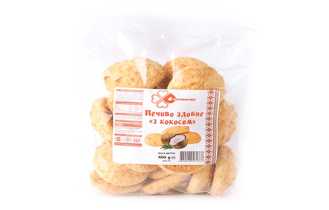 Печиво здобне ”Кокосове”