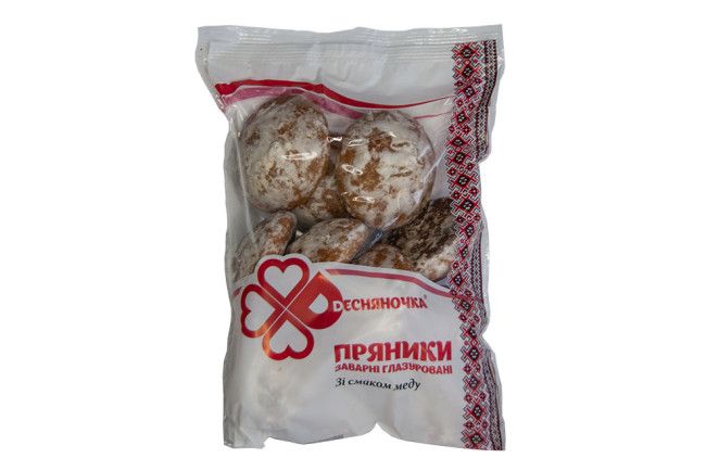 Пряники заварні глазуровані «Зі смаком меду»